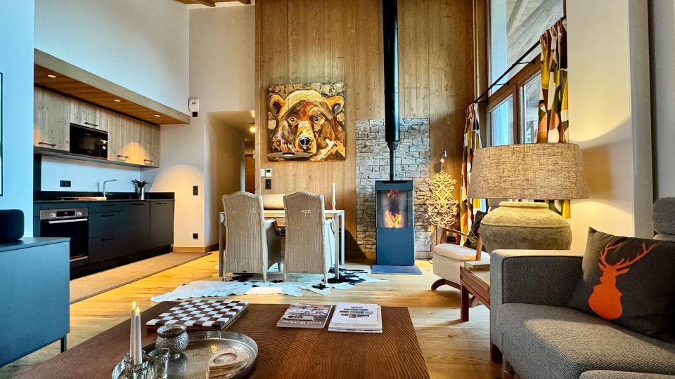 Villa Penthouse Cristaux de Megève, Location à Alpes du Nord